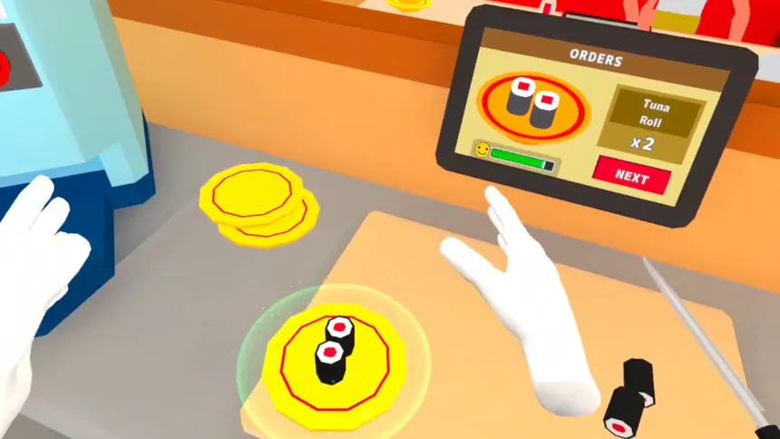 Скриншот 4 к игре Kaiten Sushi VR