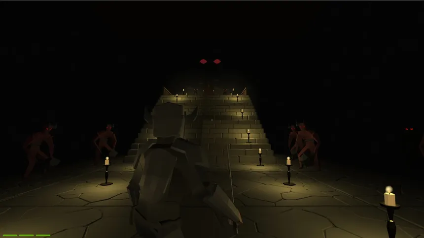 Скриншот 4 к игре Deep Dark Dungeon of Anglaus
