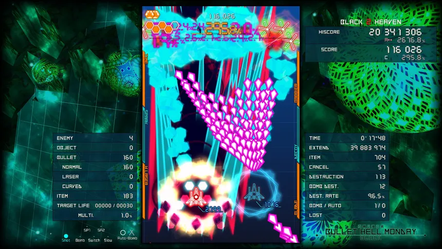 Скриншот 2 к игре Bullet Hell Monday: Black