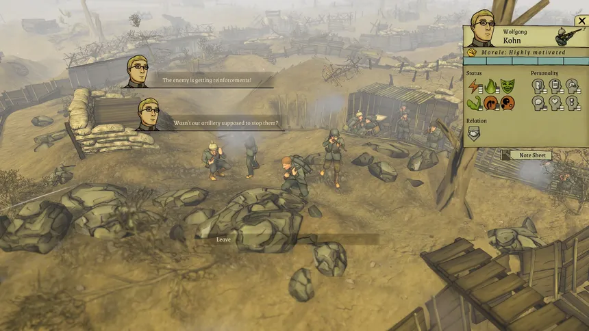 Скриншот 4 к игре All Quiet in the Trenches