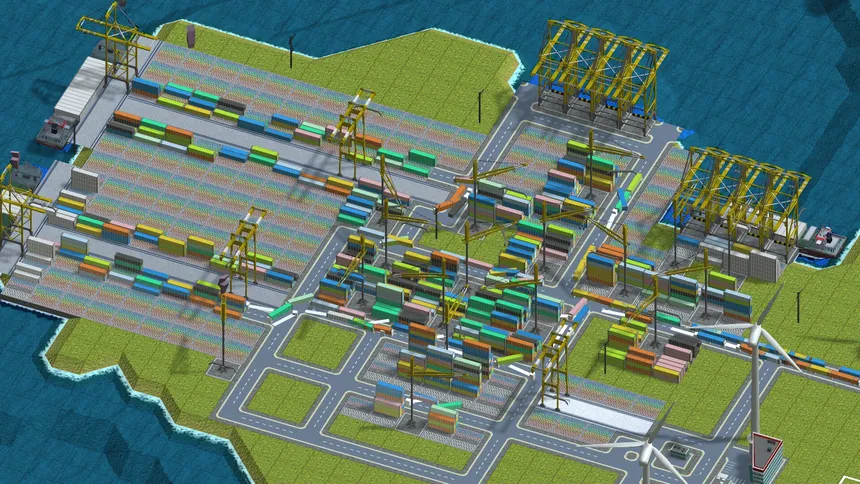 Скриншот 2 к игре Seaport Tycoon