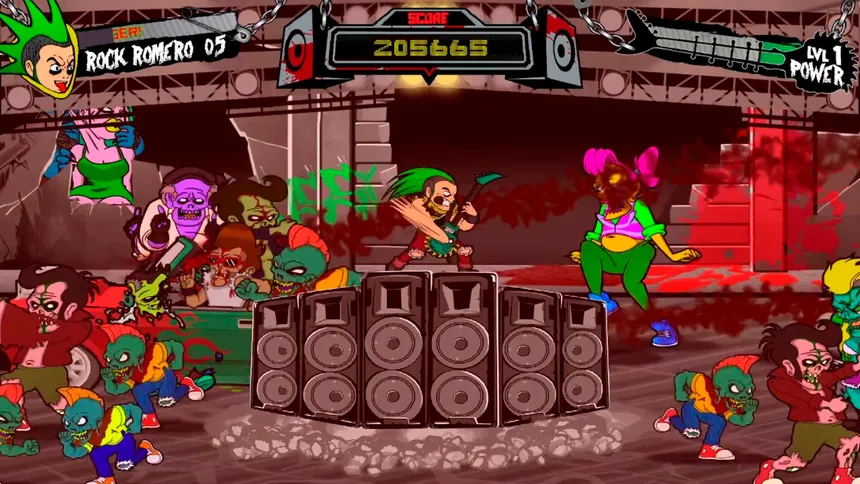 Скриншот 2 к игре ZOMBI ROCKSTAR