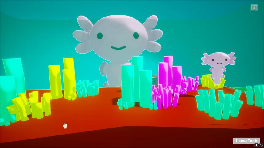 Скриншот 1 к игре Axolotl Kingdom