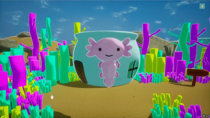 Скриншот 2 к игре Axolotl Kingdom