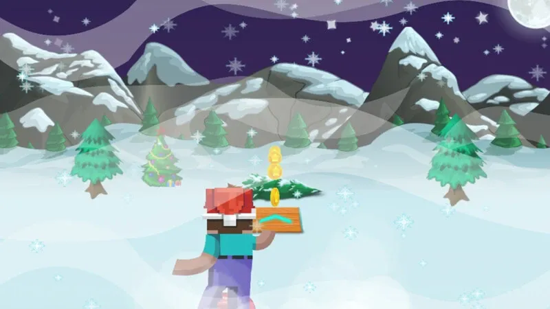 Скриншот 1 к игре Adventures of a snowboarder