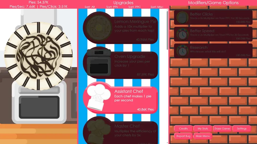 Скриншот 3 к игре PieClicker