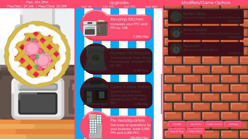 Скриншот 5 к игре PieClicker
