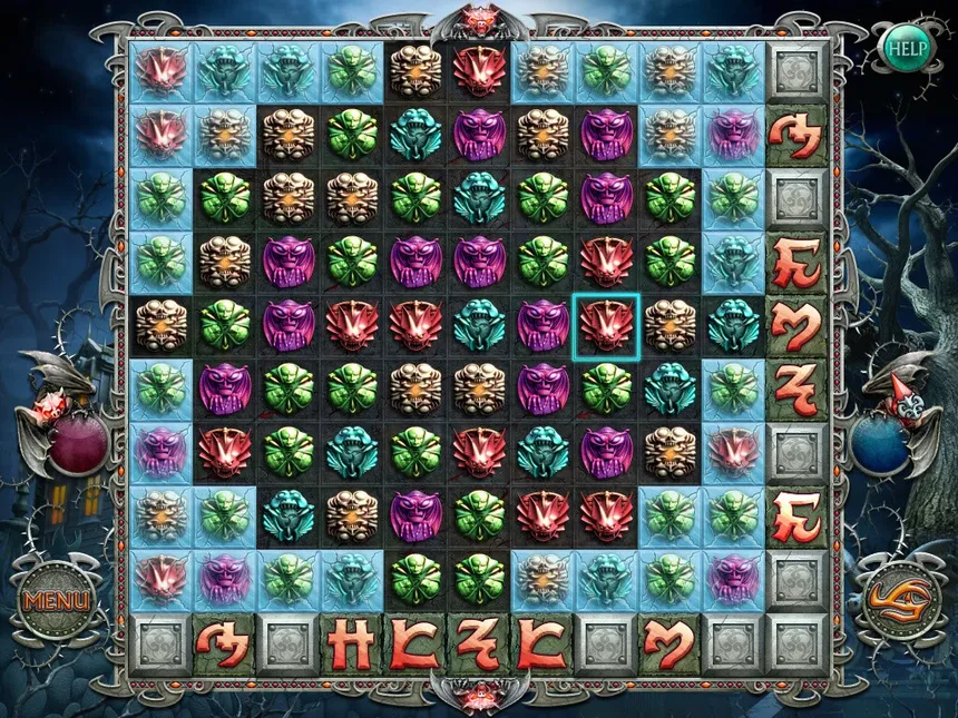 Скриншот 6 к игре Cursed House Match 3 Puzzle