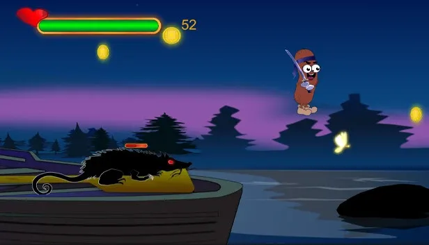 Скриншот 2 к игре Hotdog Samurai