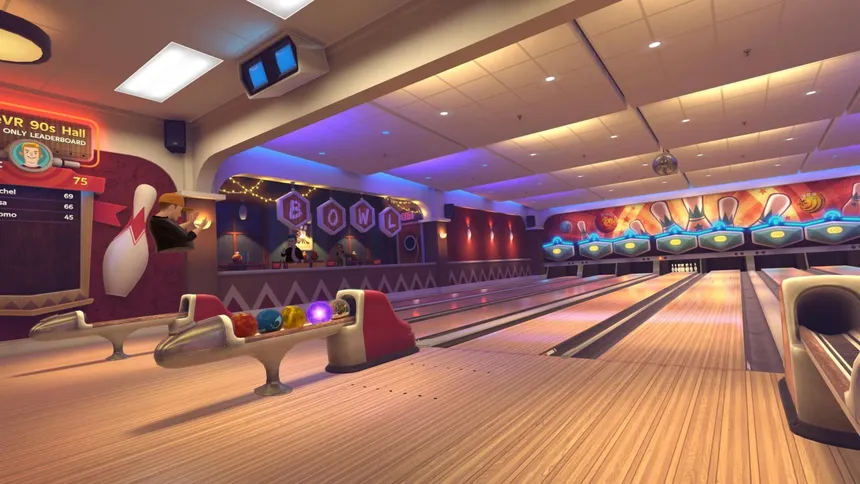 Скриншот 2 к игре ForeVR Bowl VR