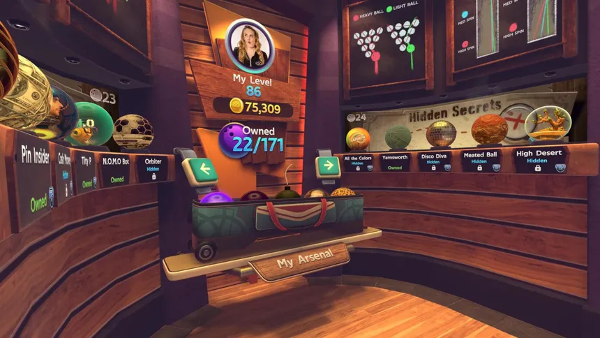 Скриншот 3 к игре ForeVR Bowl VR