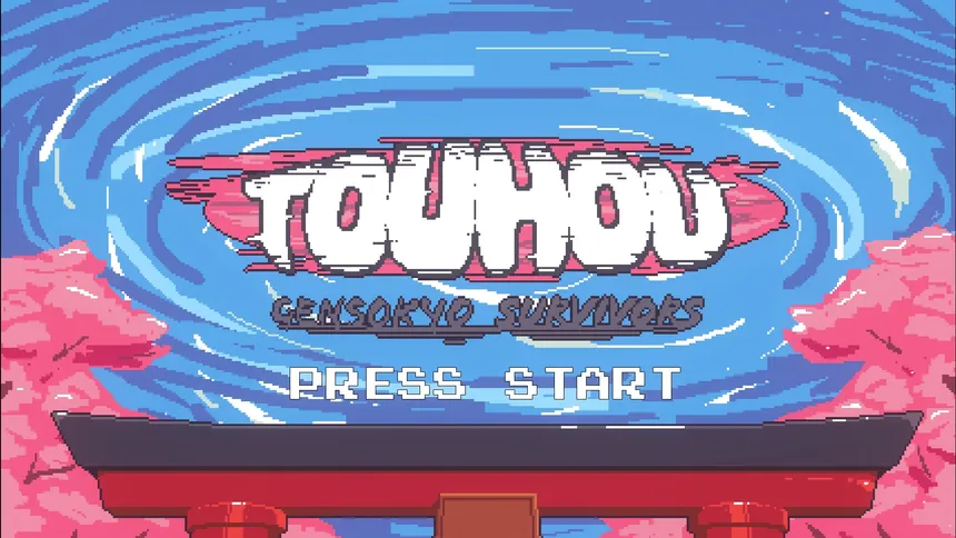 Скриншот 1 к игре Touhou: Gensokyo Survivors