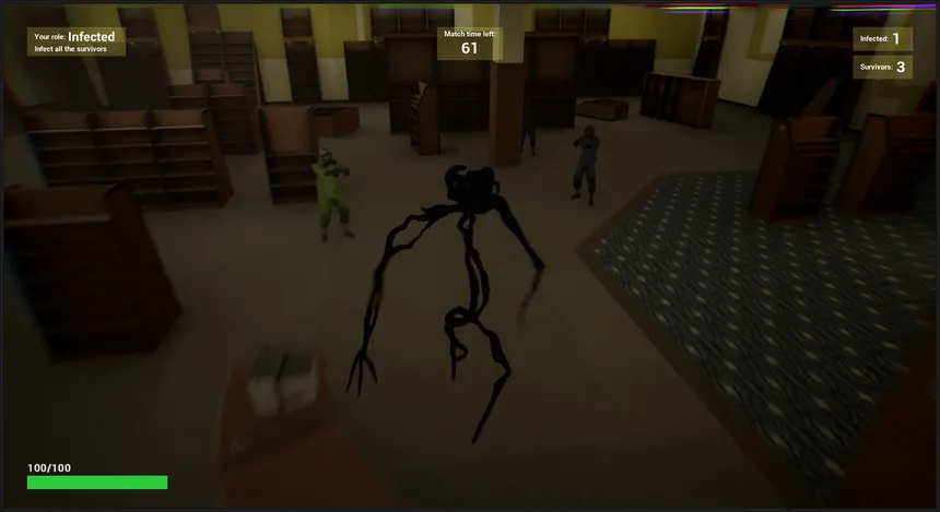 Скриншот 2 к игре Infected Backrooms: Multiplayer