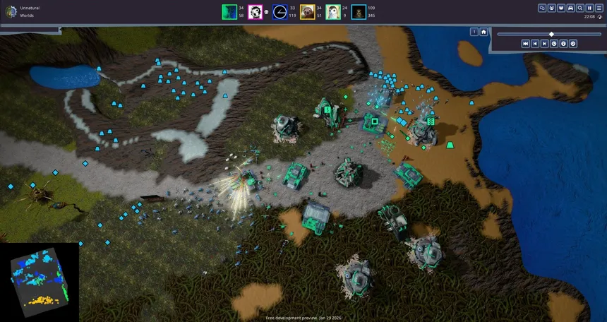 Скриншот 8 к игре Unnatural Worlds