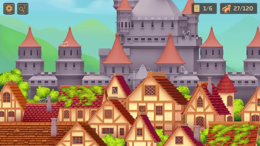 Скриншот 3 к игре Cat Search in Medieval Times