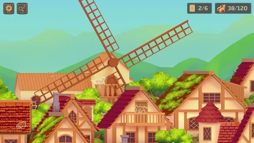 Скриншот 4 к игре Cat Search in Medieval Times
