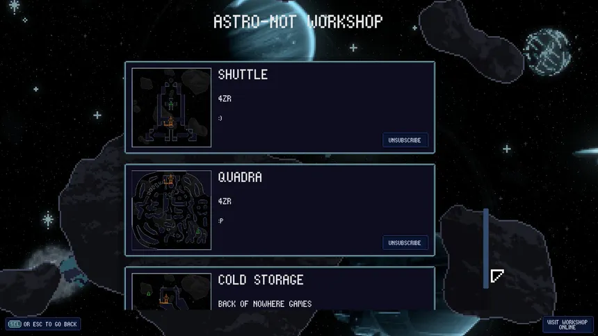 Скриншот 8 к игре ASTRO-NOT