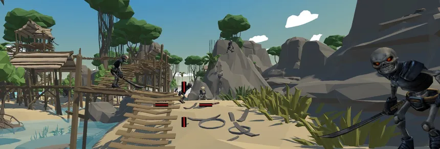Скриншот 2 к игре Pirate Skeleton Treasure (shooting series - chapter 1)