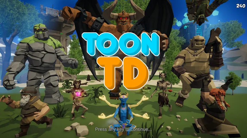 Скриншот 1 к игре Toon TD