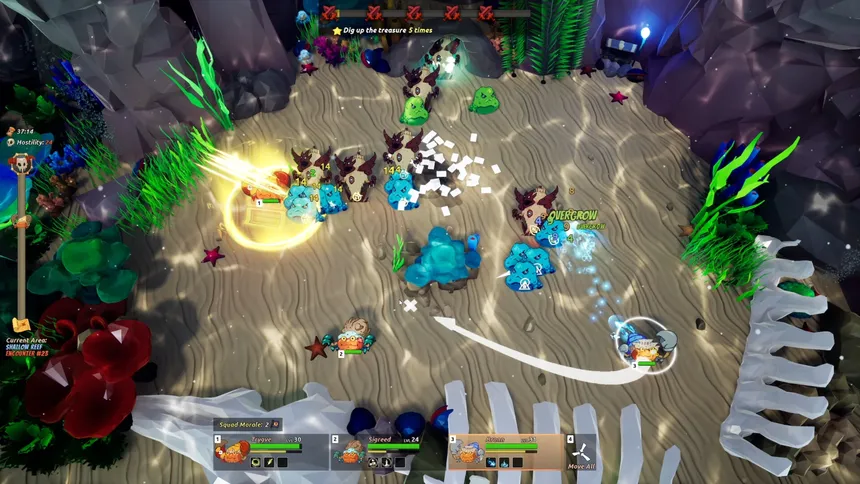 Скриншот 1 к игре Crab Raid Tactics