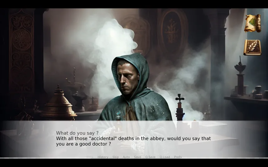 Скриншот 2 к игре Danse Macabre AI Text RPG