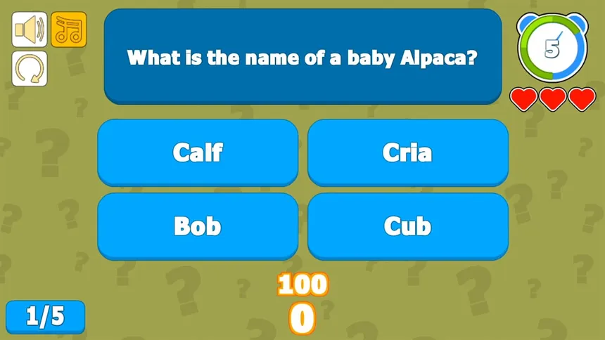 Скриншот 1 к игре CATEGORY CHALLENGE