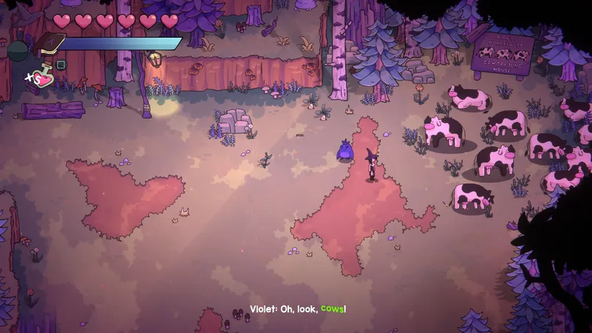 Скриншот 3 к игре Unfortunate Tales of Violet