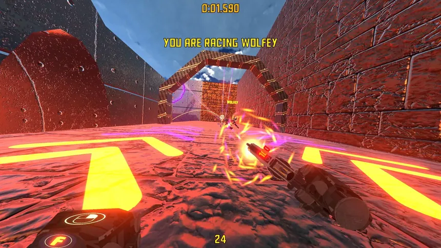 Скриншот 2 к игре Xenon-Runner