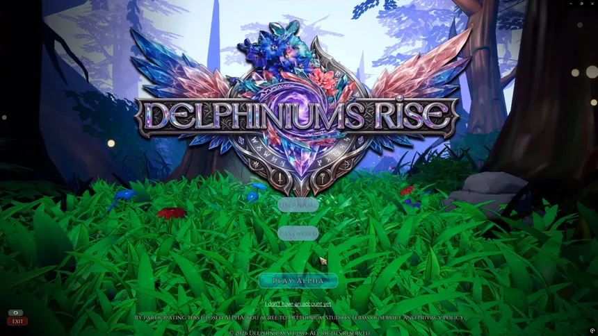 Скриншот 1 к игре Delphiniums Rise