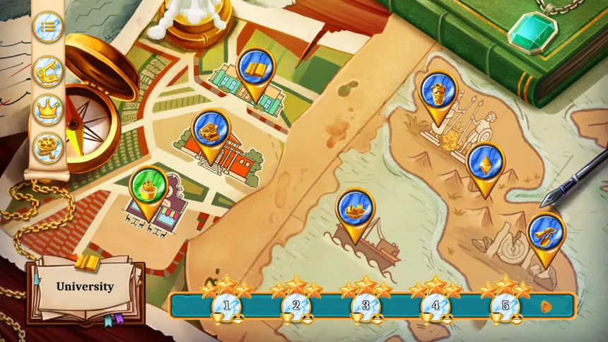Скриншот 1 к игре Elena's Journal: To Atlantis