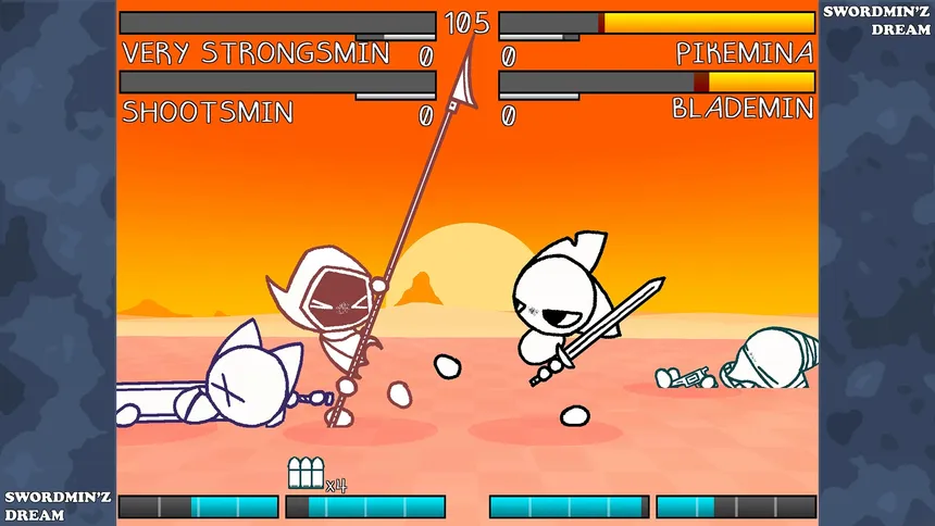 Скриншот 3 к игре Swordmin'z Dream