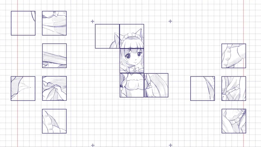 Скриншот 4 к игре Ink Neko Maid