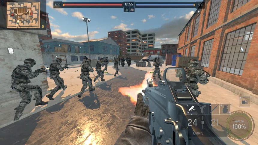 Скриншот 1 к игре Bullet Time Battle