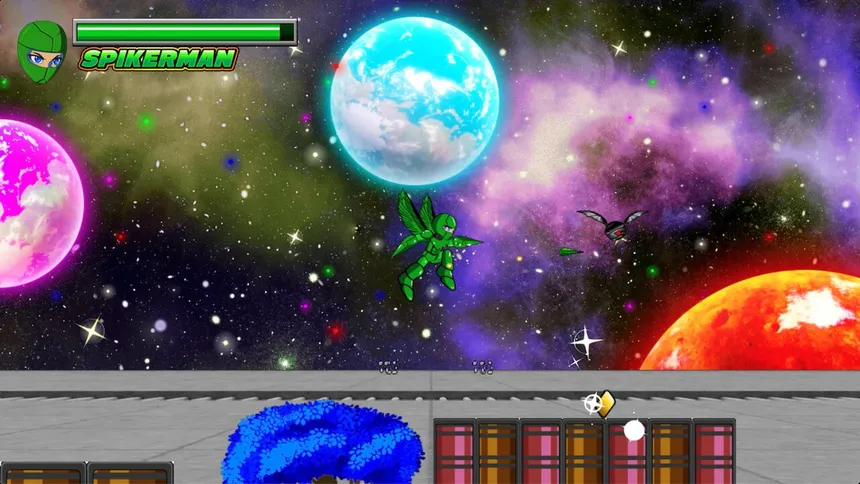Скриншот 1 к игре SpikerMan X