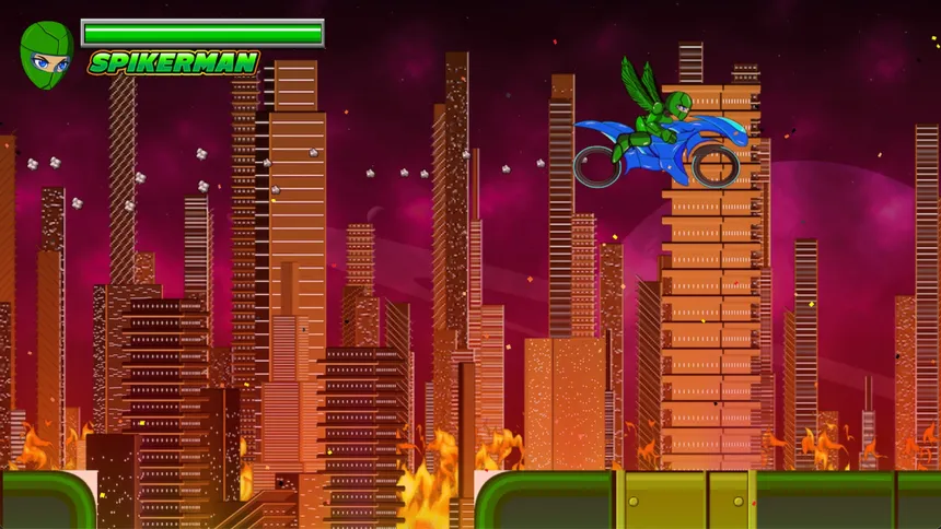 Скриншот 5 к игре SpikerMan X