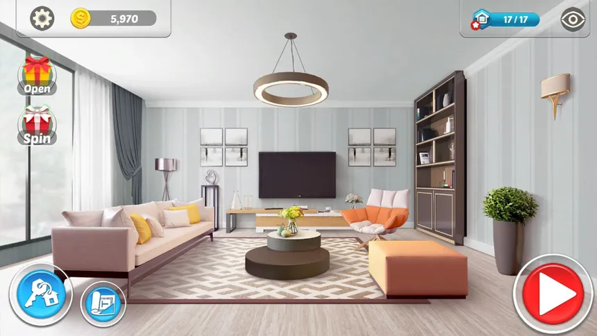 Скриншот 1 к игре Home Designer Makeover Blast