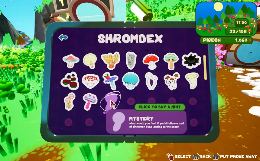 Скриншот 4 к игре Shrommzzz: Mushroom Foraging
