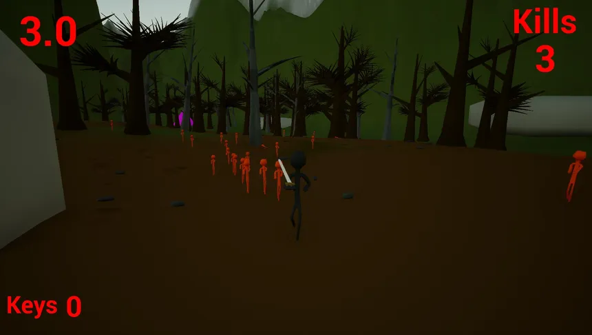 Скриншот 3 к игре Stickman and the sword of legends