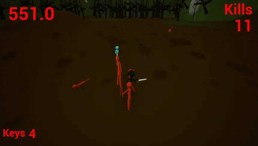 Скриншот 4 к игре Stickman and the sword of legends