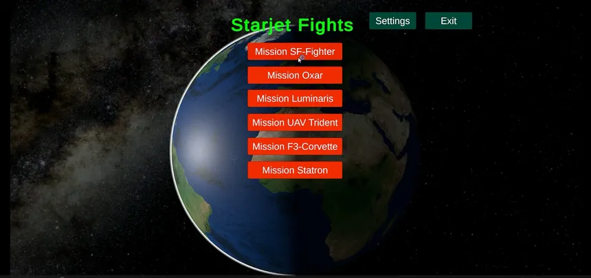 Скриншот 1 к игре Starjet Fights