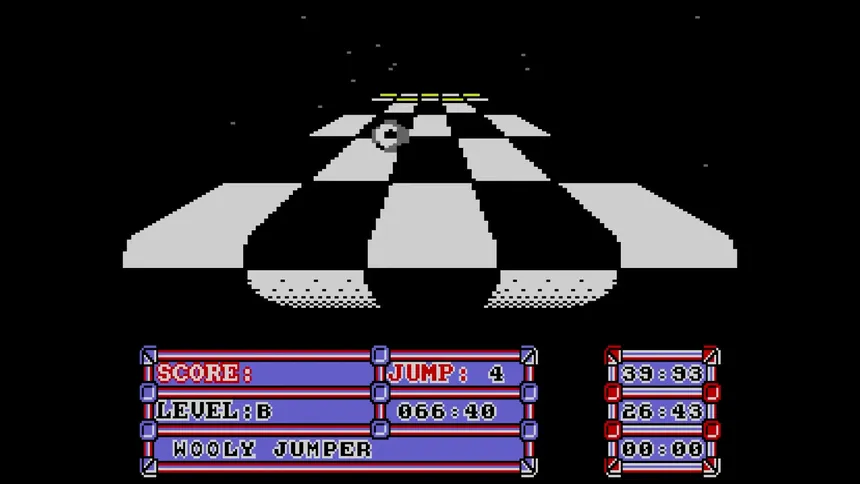 Скриншот 4 к игре Trailblazer (C64/CPC/Spectrum)