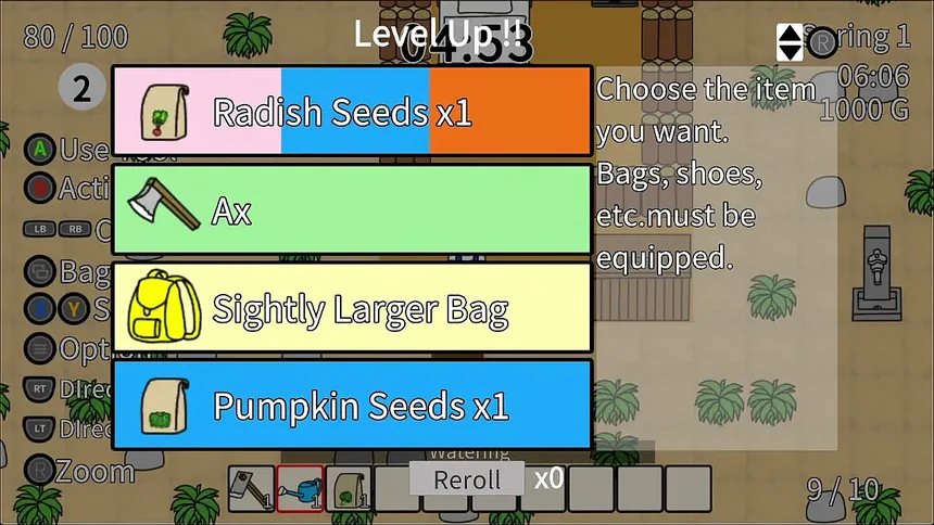 Скриншот 2 к игре Time Limit Harvest（タイムリミットハーベスト）