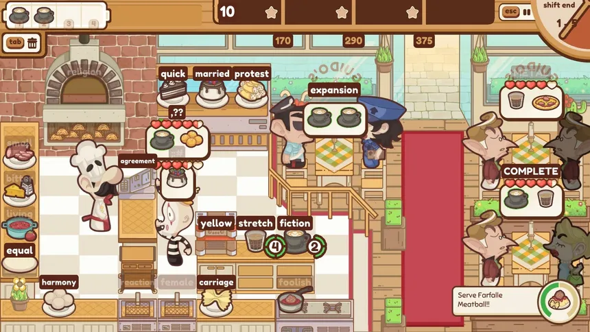 Скриншот 1 к игре The Chef's Shift
