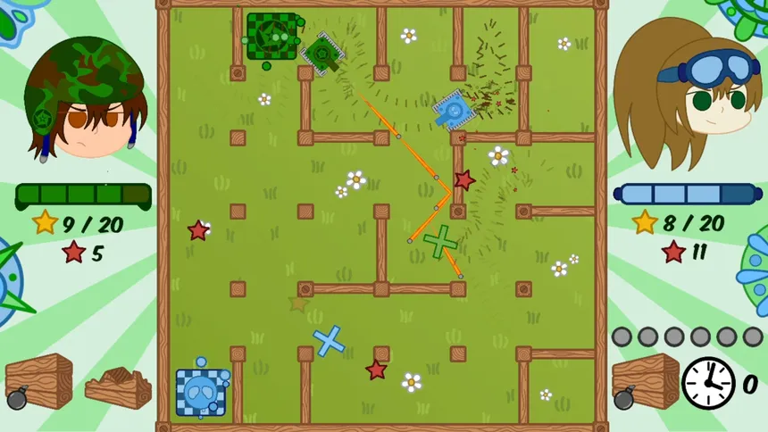 Скриншот 5 к игре Racing Tanks!