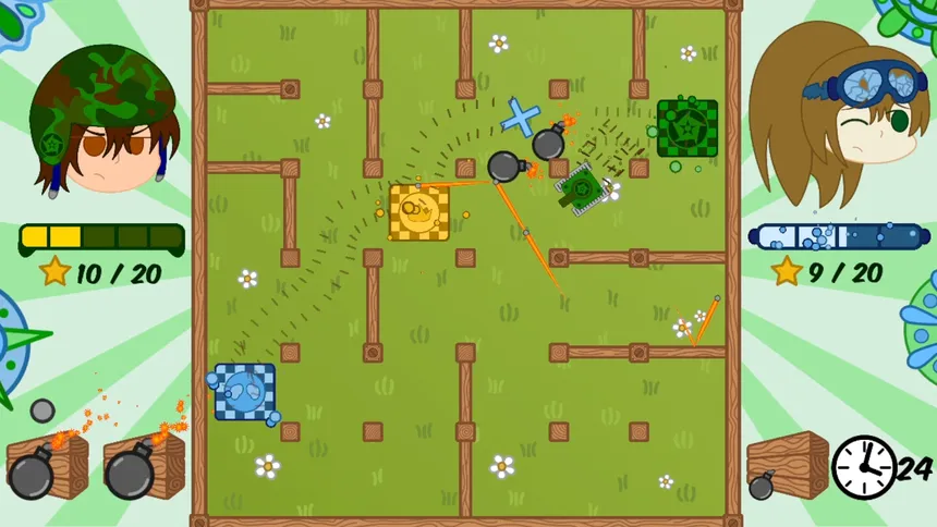 Скриншот 6 к игре Racing Tanks!