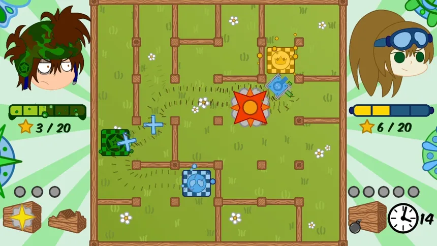 Скриншот 8 к игре Racing Tanks!