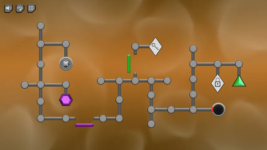 Скриншот 2 к игре Two Portals - A Gemstone Puzzle Game