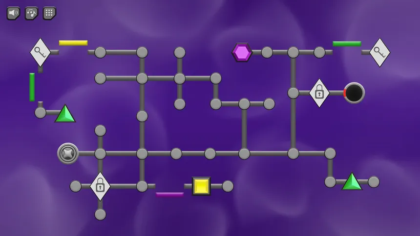Скриншот 4 к игре Two Portals - A Gemstone Puzzle Game