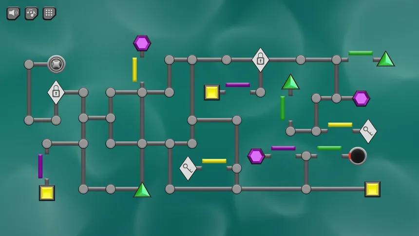Скриншот 7 к игре Two Portals - A Gemstone Puzzle Game