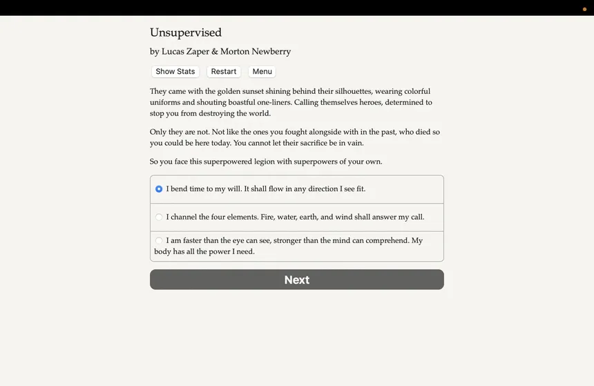 Скриншот 4 к игре Unsupervised